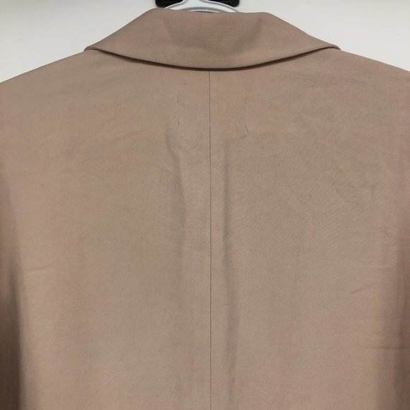 Nordstrom's Chelsea28 Beige Pale Pink Oversized lightweight Blazer size LG - Picture 12 of 16